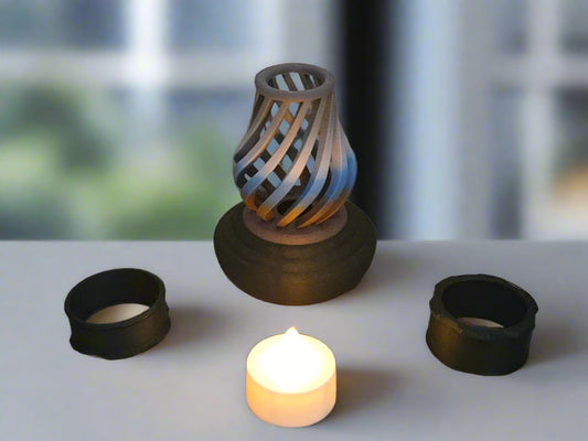 Luminous Twist – Modern Table Light
