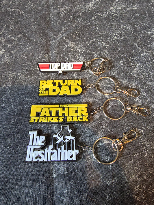 The Bestfather Series- Parody Keychains