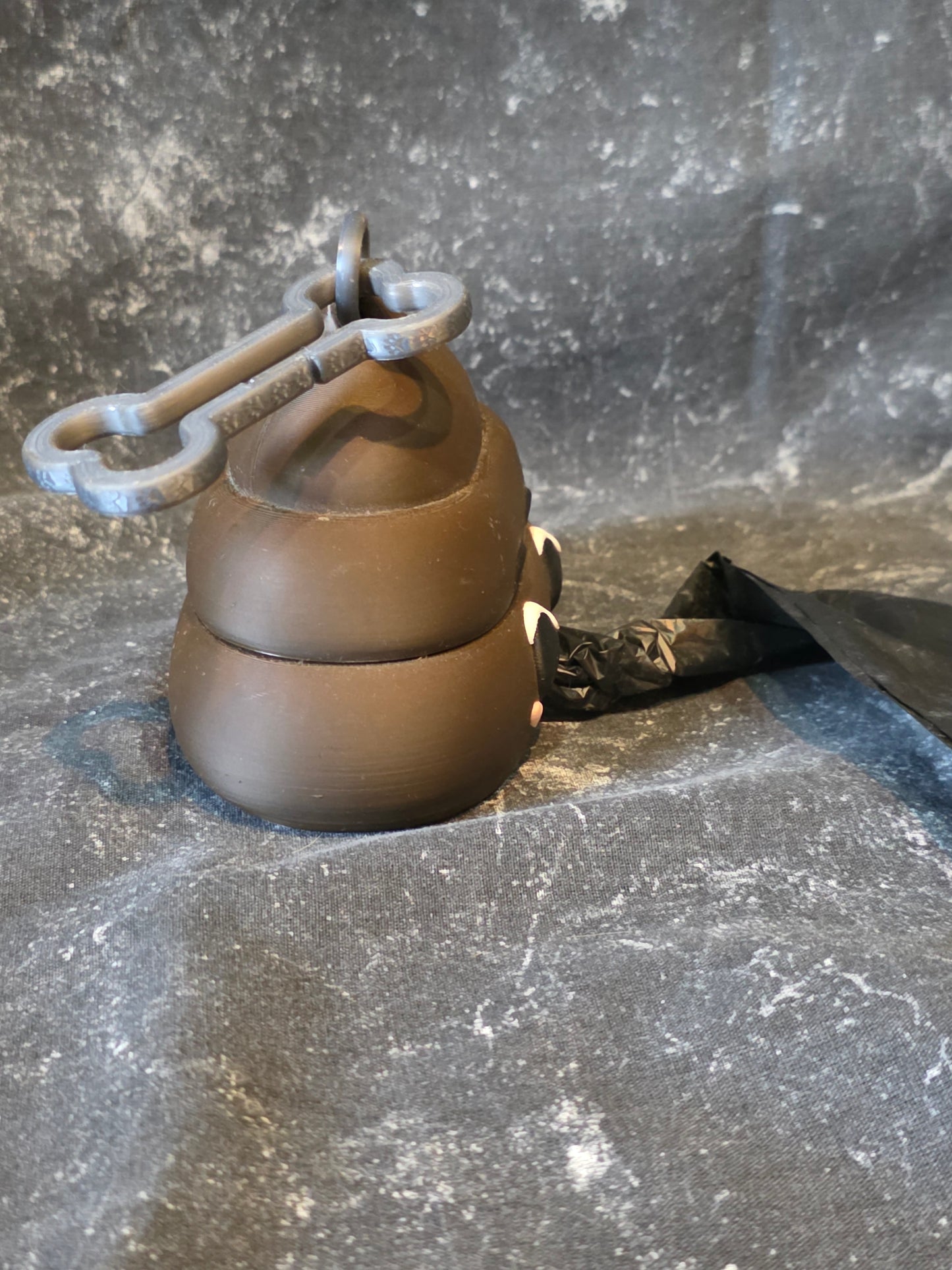 Lil' Stinker- Poop Bag Holder Keychain